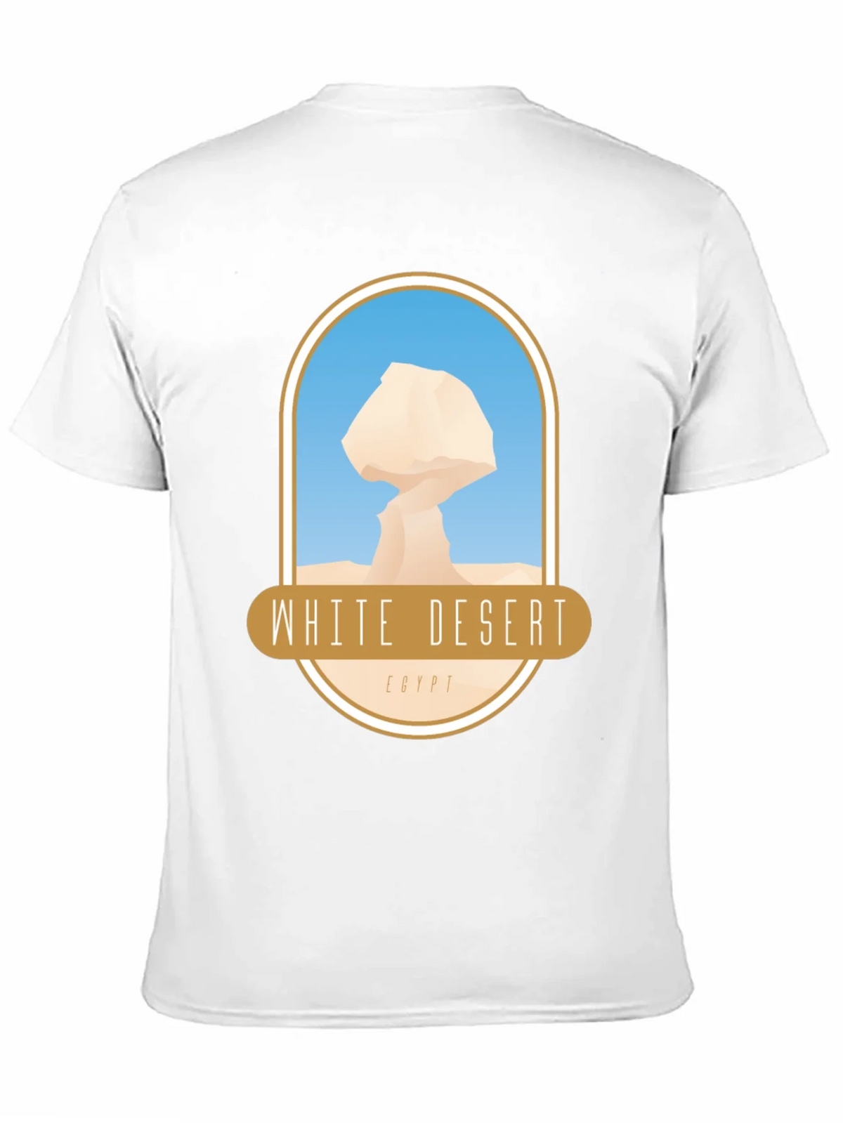 White Desert Egypt T-Shirt product image 10