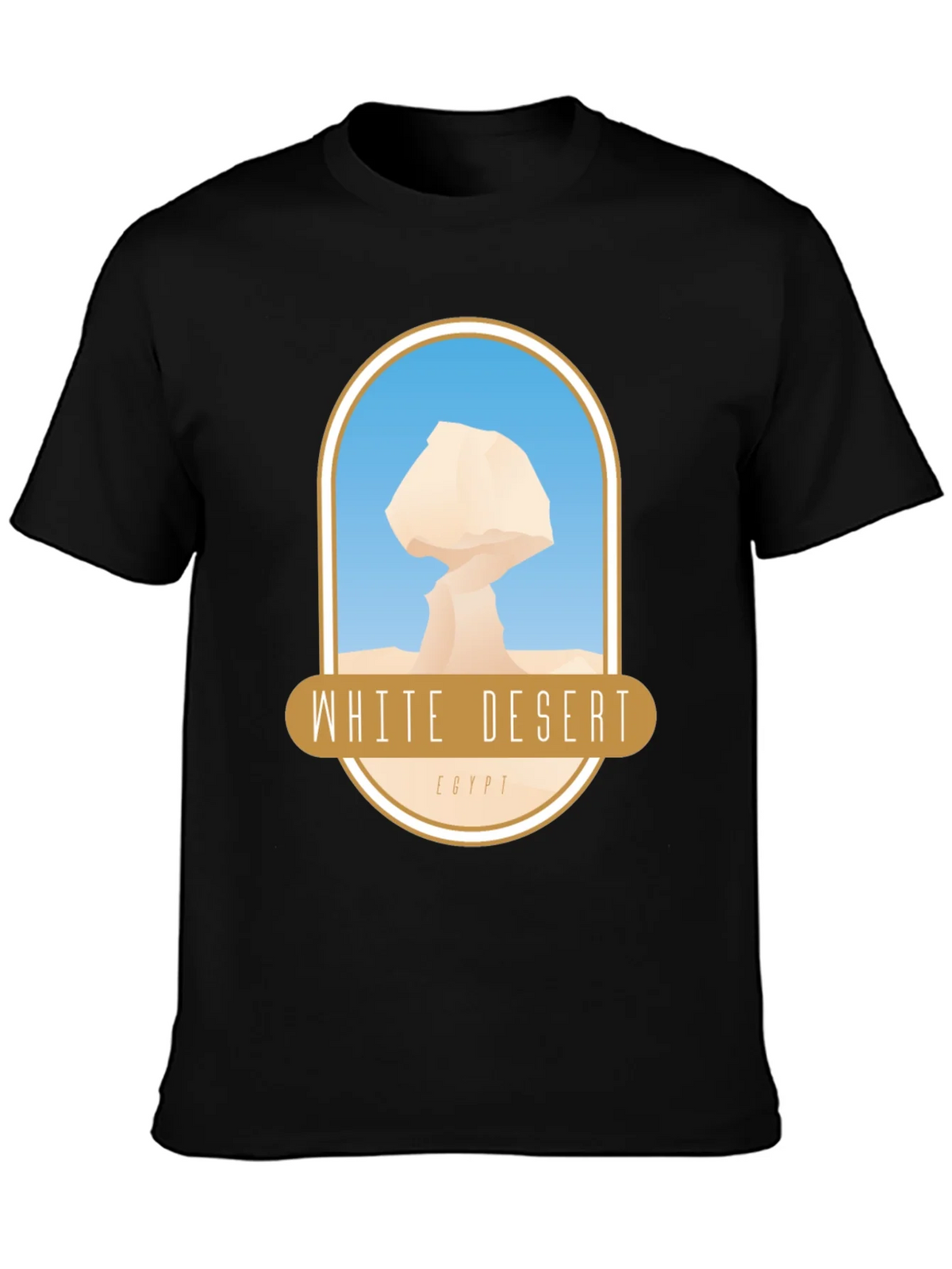 White Desert Egypt T-Shirt product image 3