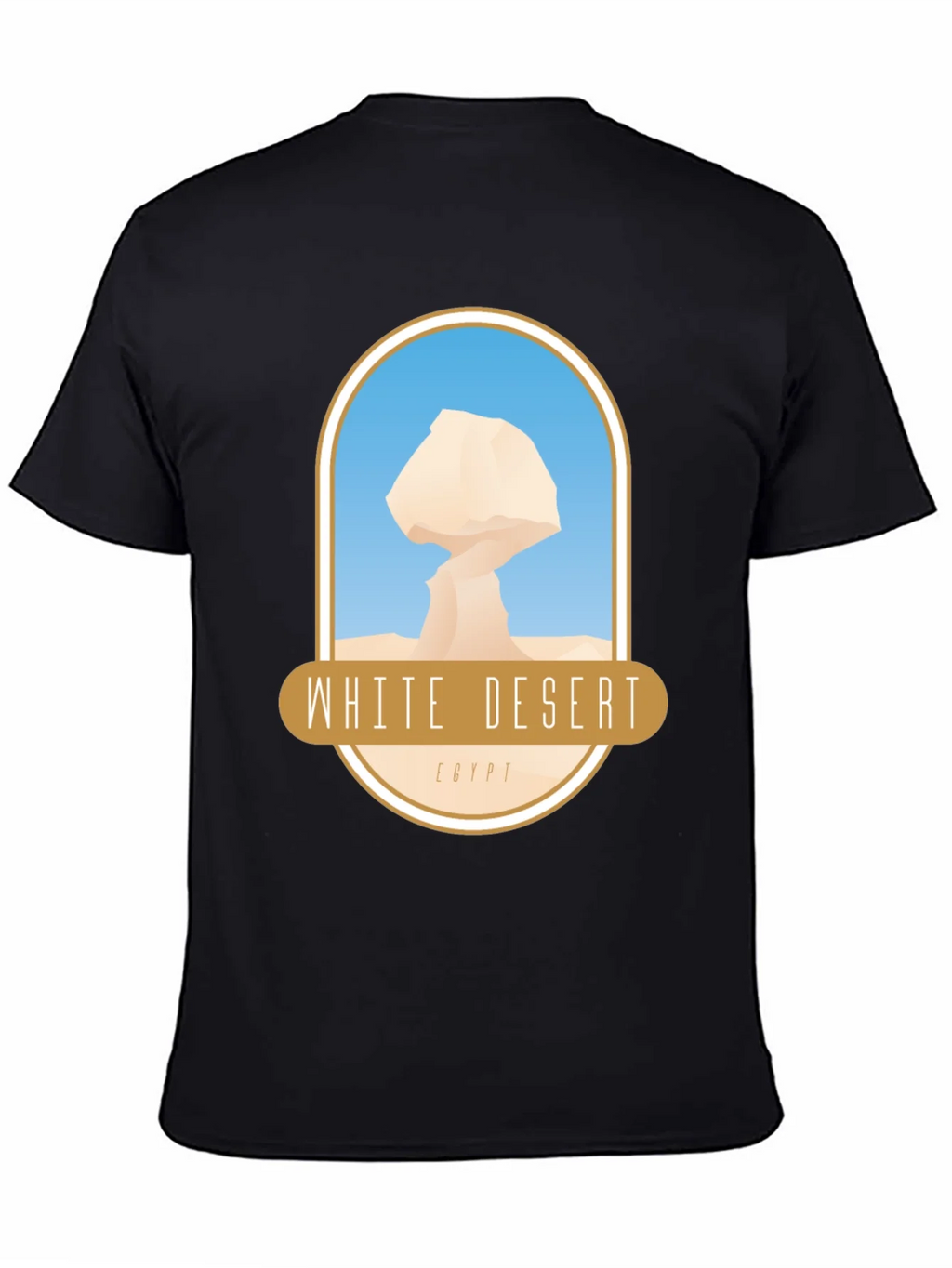 White Desert Egypt T-Shirt product image 4
