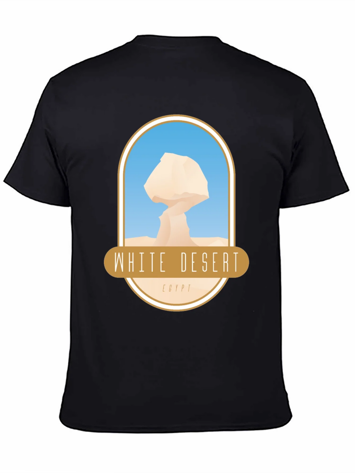 White Desert Egypt T-Shirt product image 4