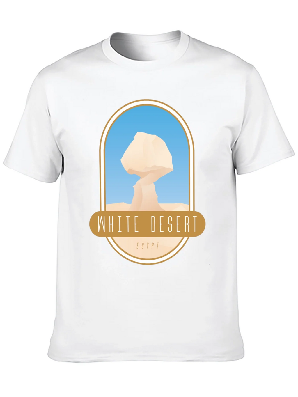 White Desert Egypt T-Shirt product image 9
