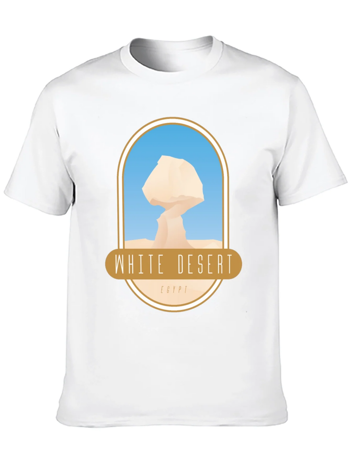 White Desert Egypt T-Shirt product image 9