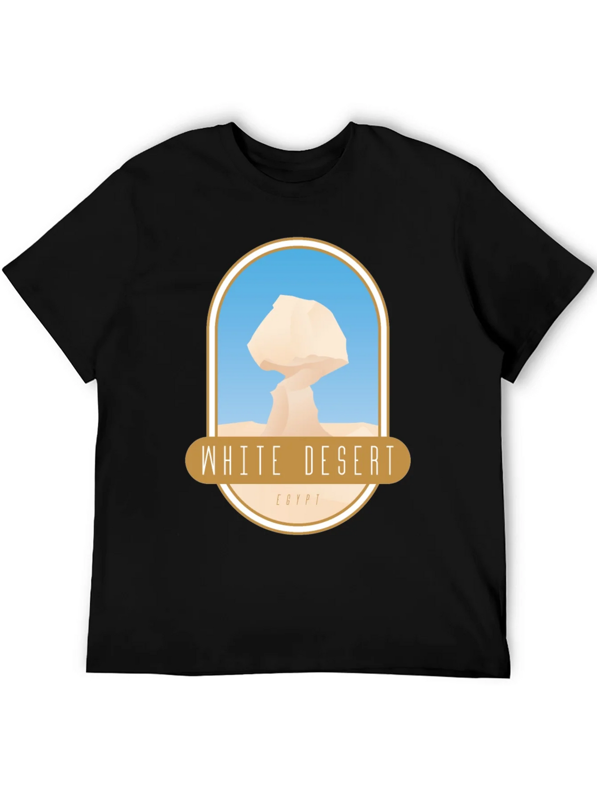 White Desert Egypt T-Shirt product image 5