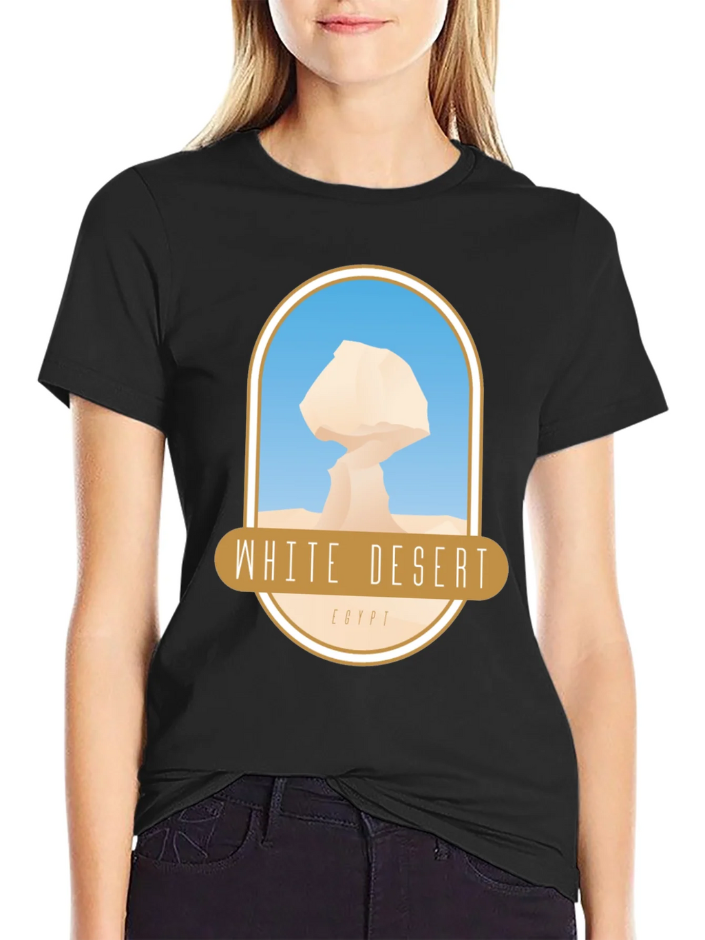 White Desert Egypt T-Shirt product image 2