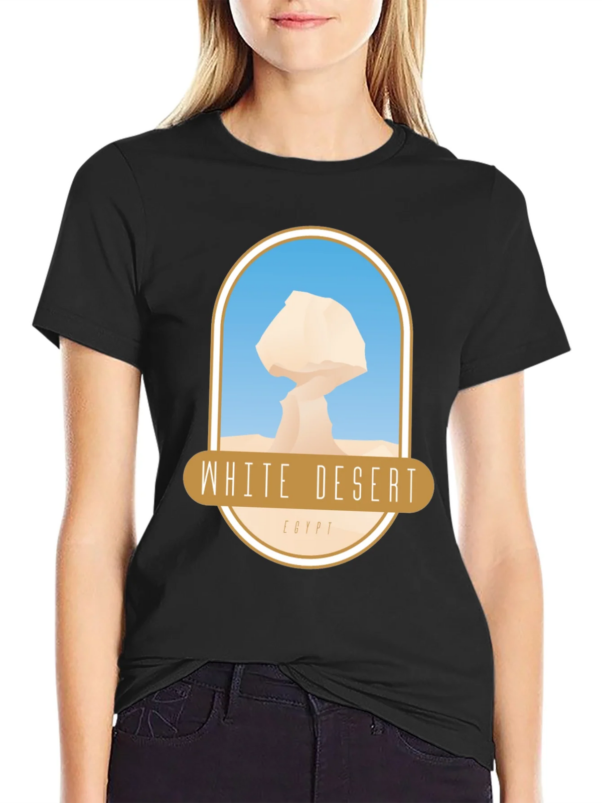 White Desert Egypt T-Shirt product image 2