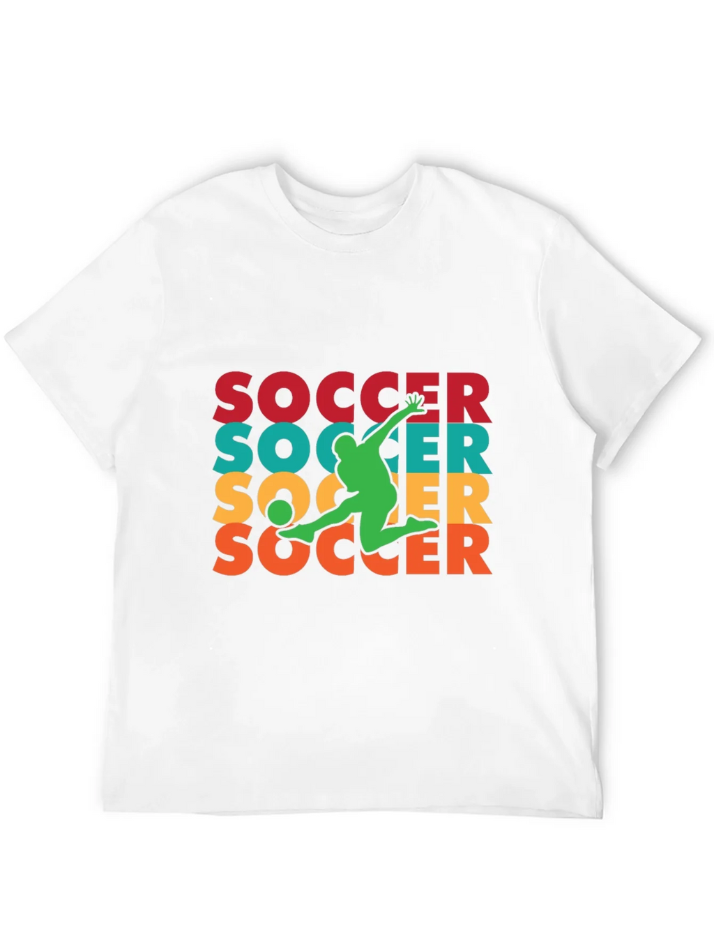 Retro Soccer Player Graphic Tee product image 11