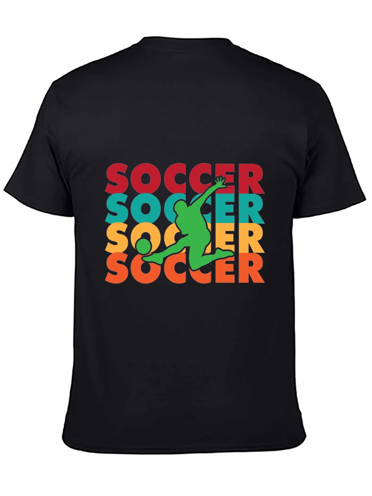 Retro Soccer Player Graphic Tee product image 4