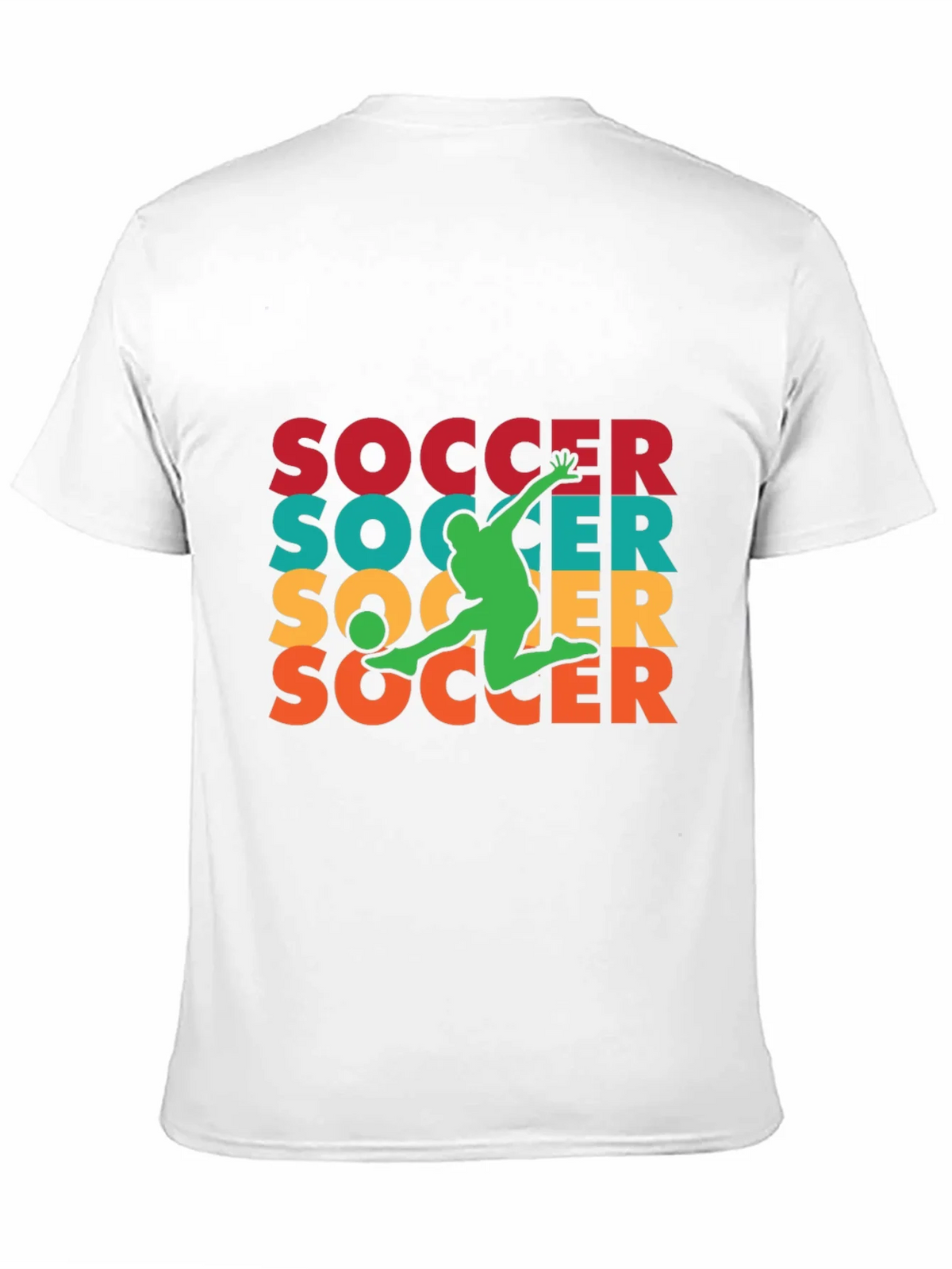 Retro Soccer Player Graphic Tee product image 10