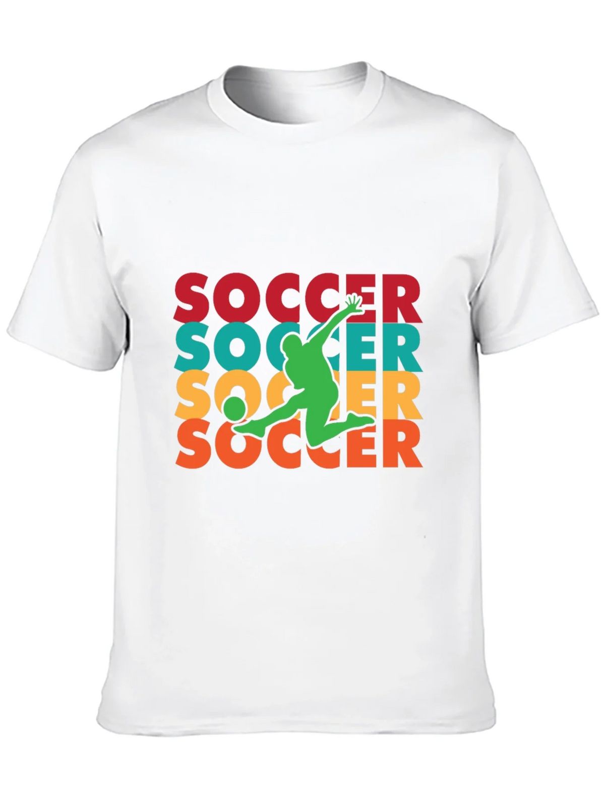 Retro Soccer Player Graphic Tee product image 9