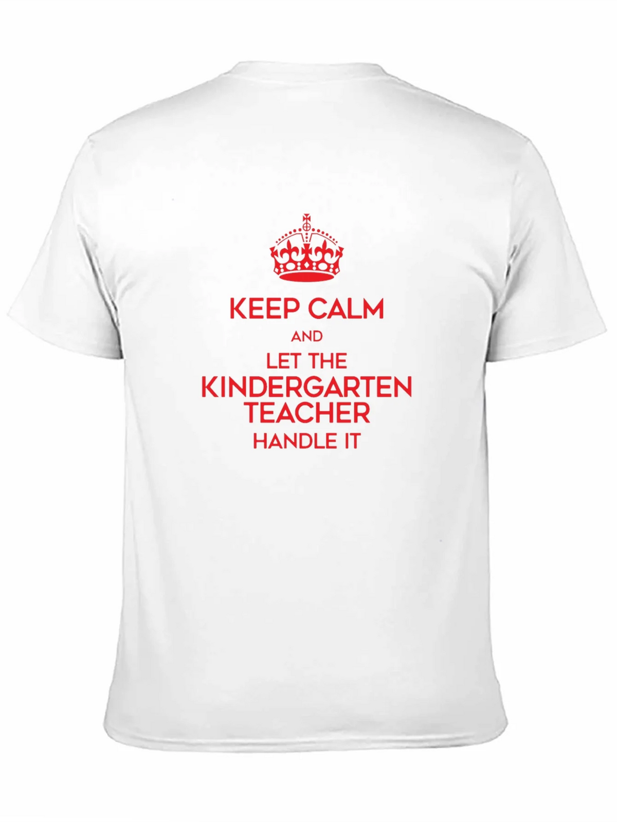 Keep Calm Kindergarten Teacher T-Shirt product image 4