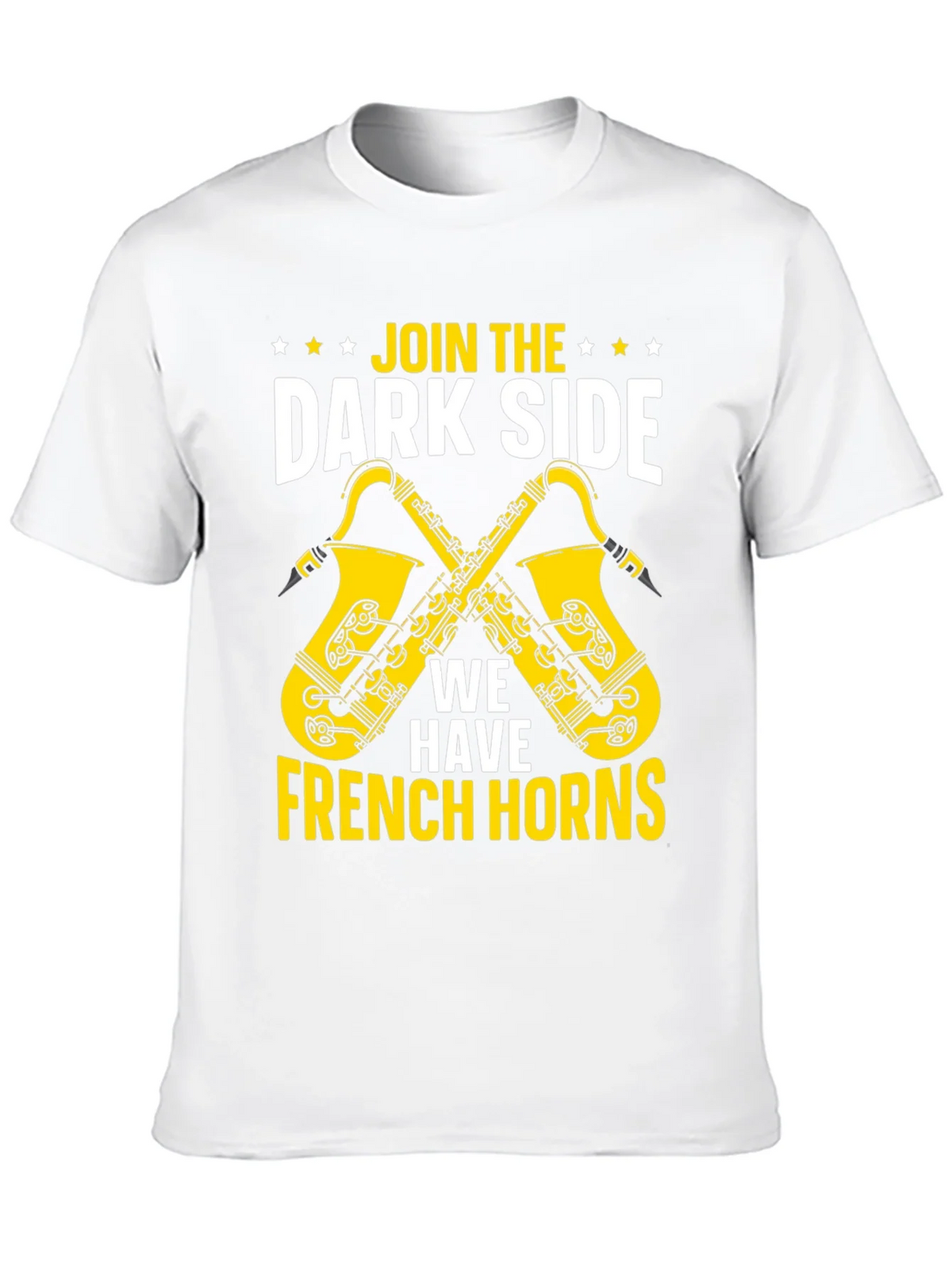 Join The Dark Side French Horns Graphic T-Shirt product image 9