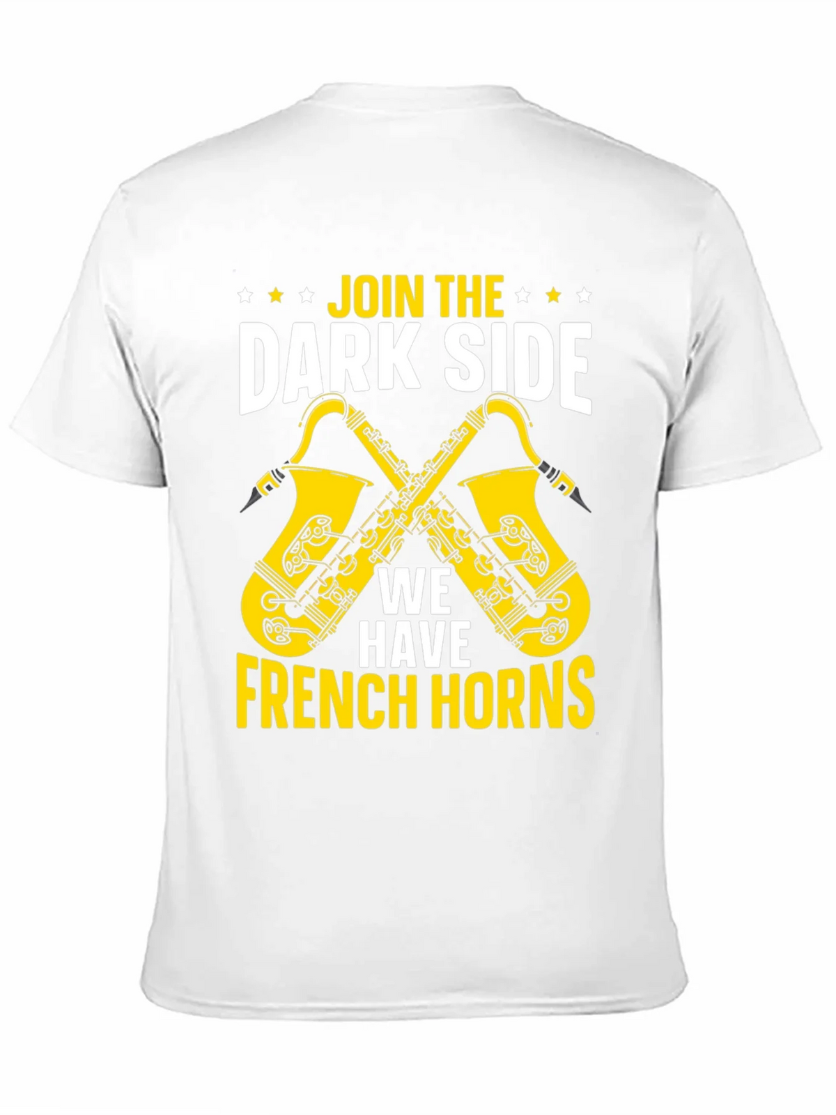 Join The Dark Side French Horns Graphic T-Shirt product image 10