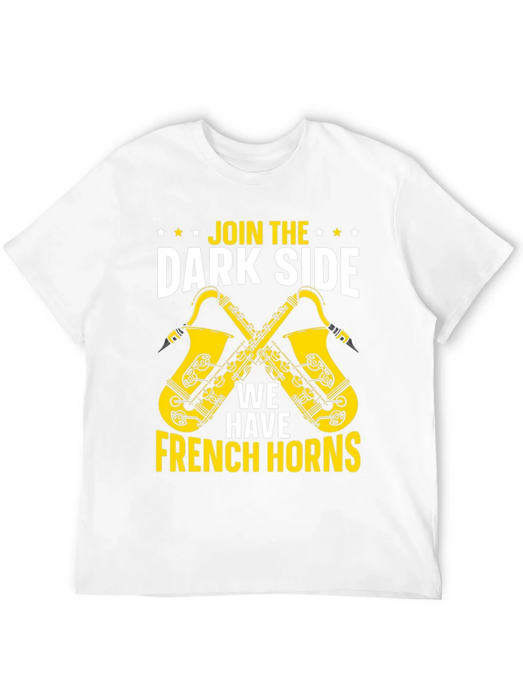Join The Dark Side French Horns Graphic T-Shirt product image 11