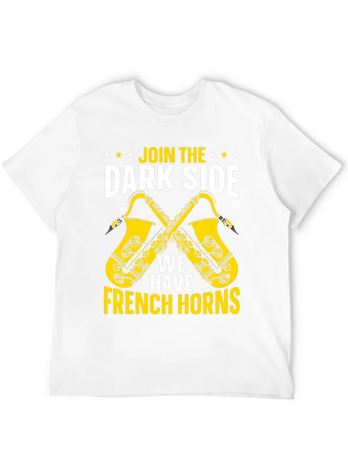 Join The Dark Side French Horns Graphic T-Shirt product image 11