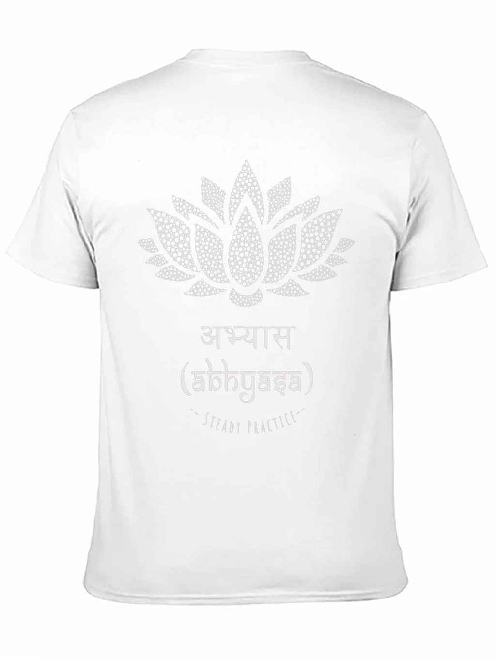 Abhyasa Yoga Lotus Black T-Shirt product image 7