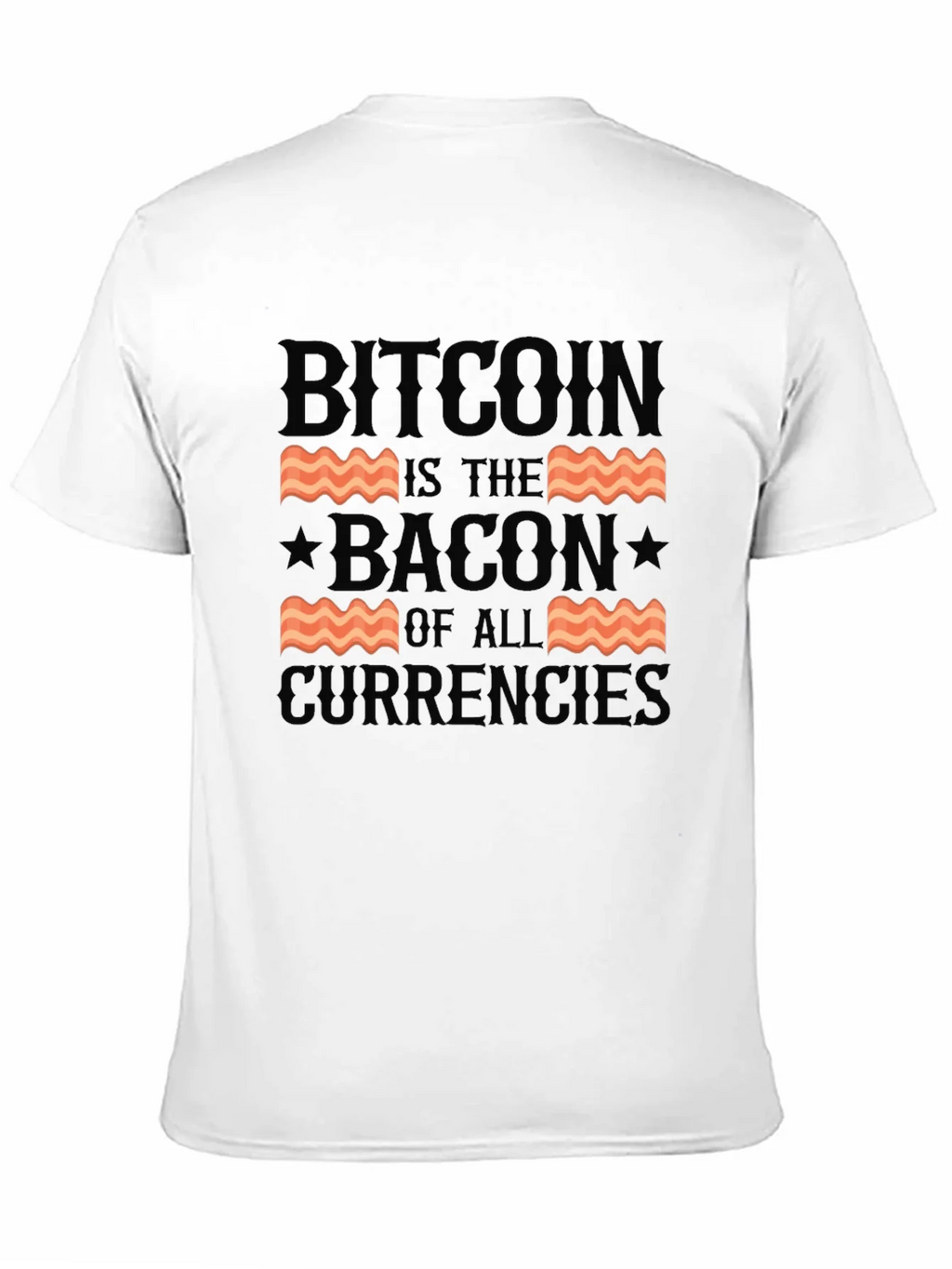 Bitcoin Bacon of All Currencies T-Shirt product image 10