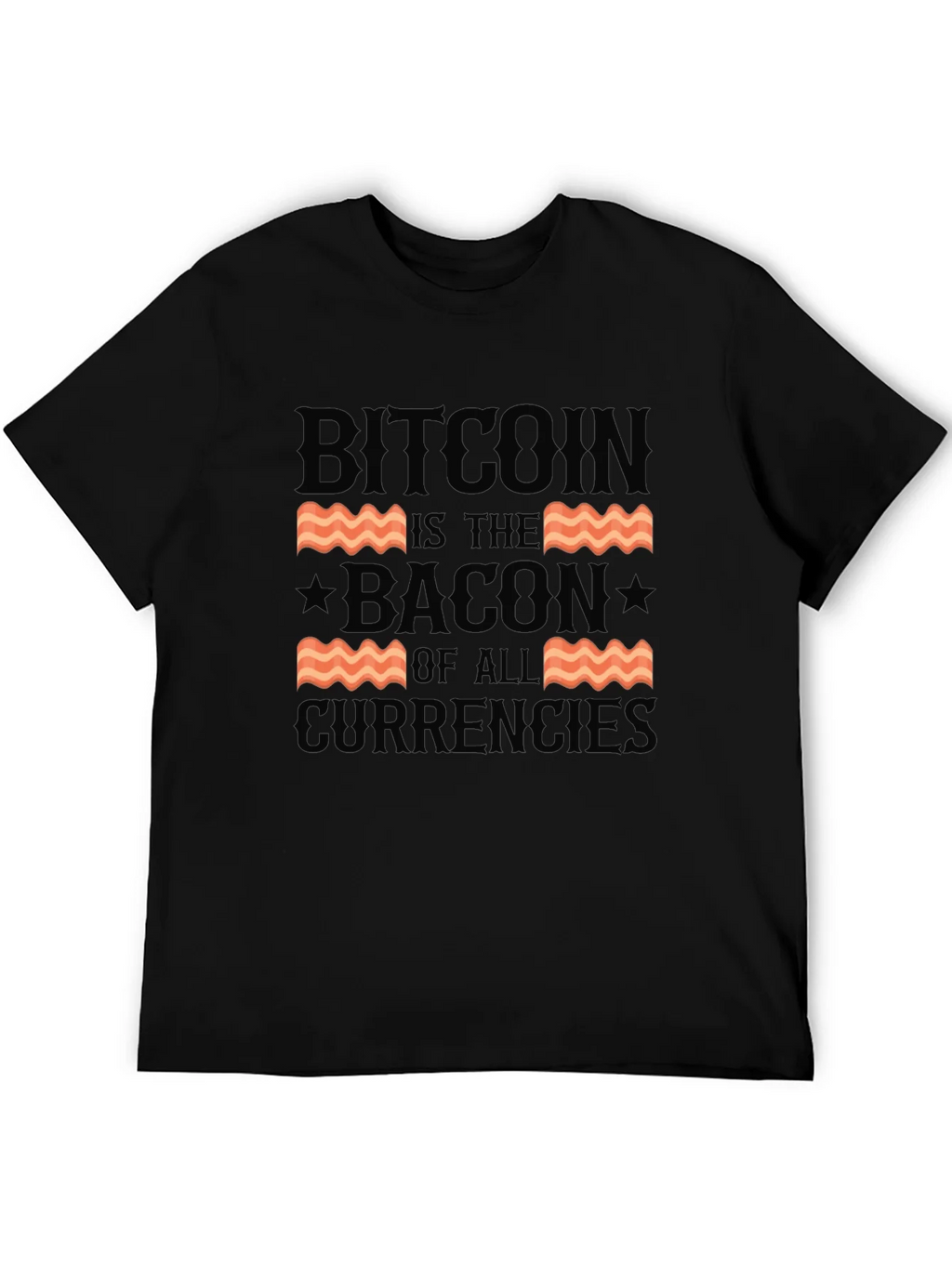 Bitcoin Bacon of All Currencies T-Shirt product image 5