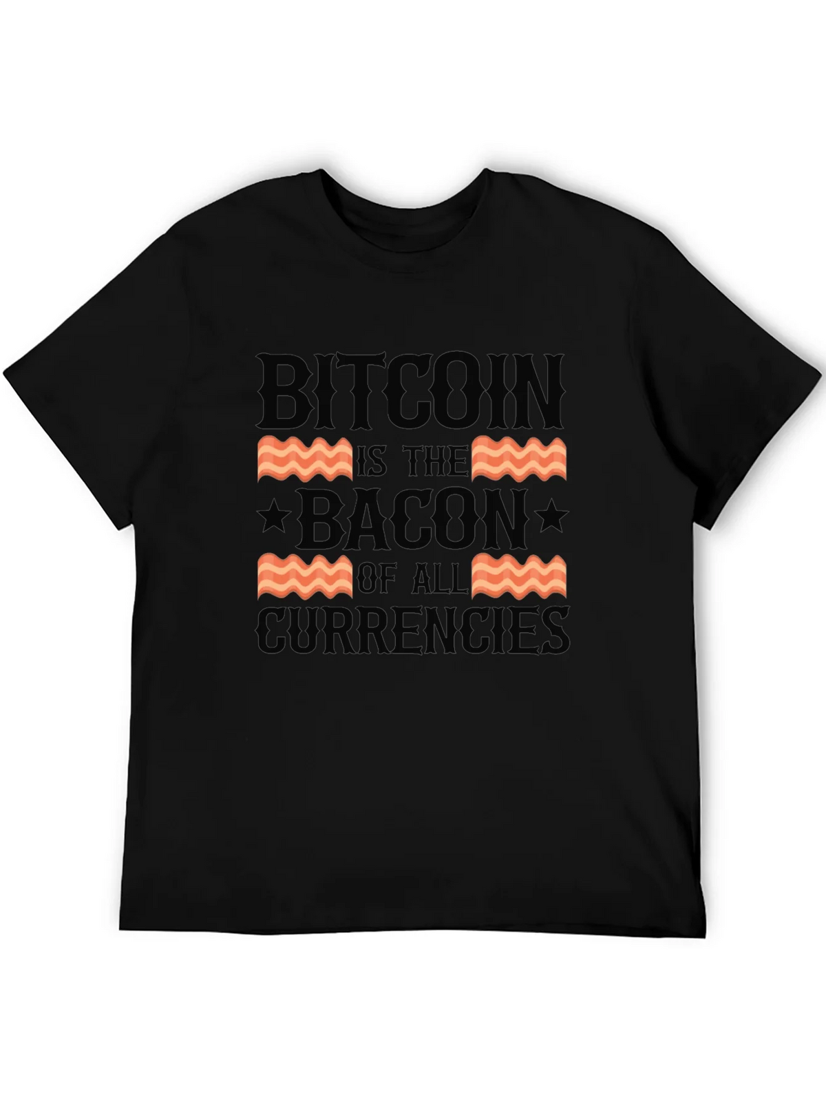 Bitcoin Bacon of All Currencies T-Shirt product image 5