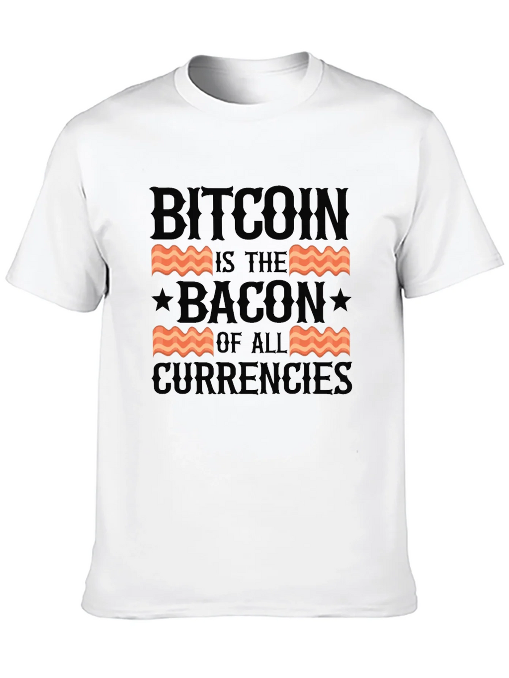 Bitcoin Bacon of All Currencies T-Shirt product image 9