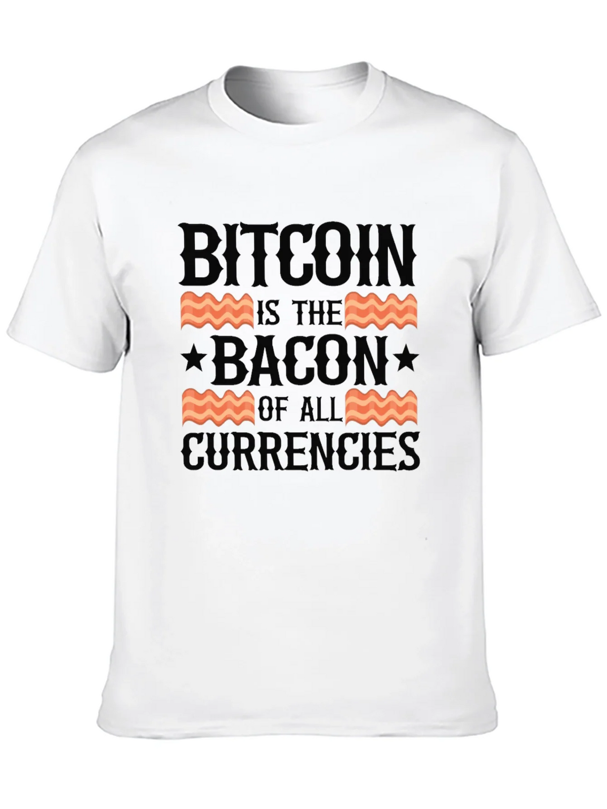 Bitcoin Bacon of All Currencies T-Shirt product image 9