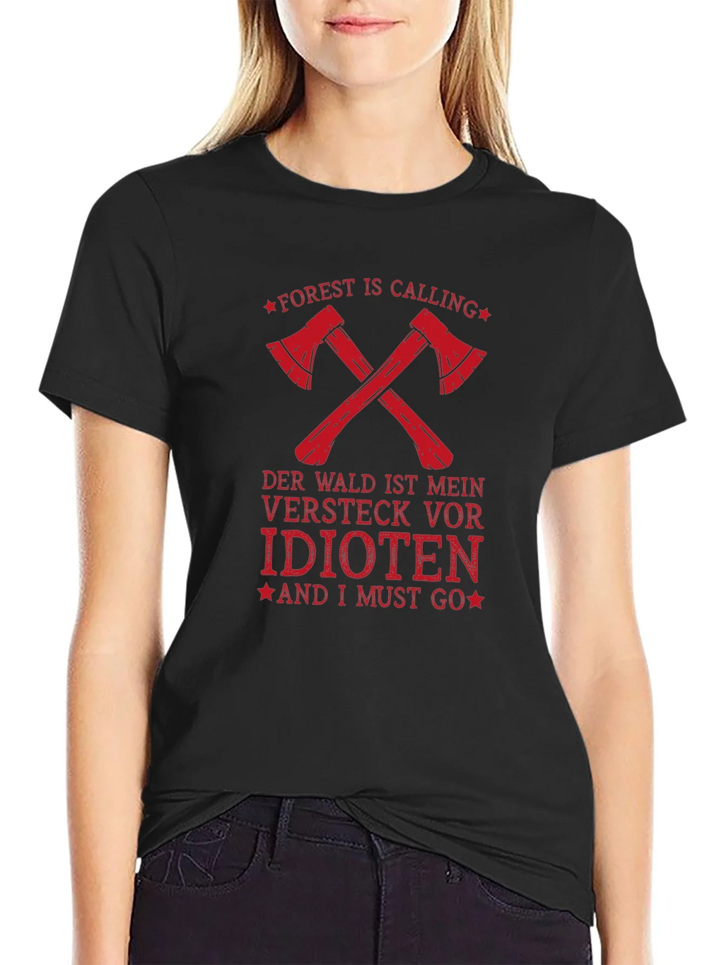 Forest Calling Mens Graphic T-Shirt product image 2