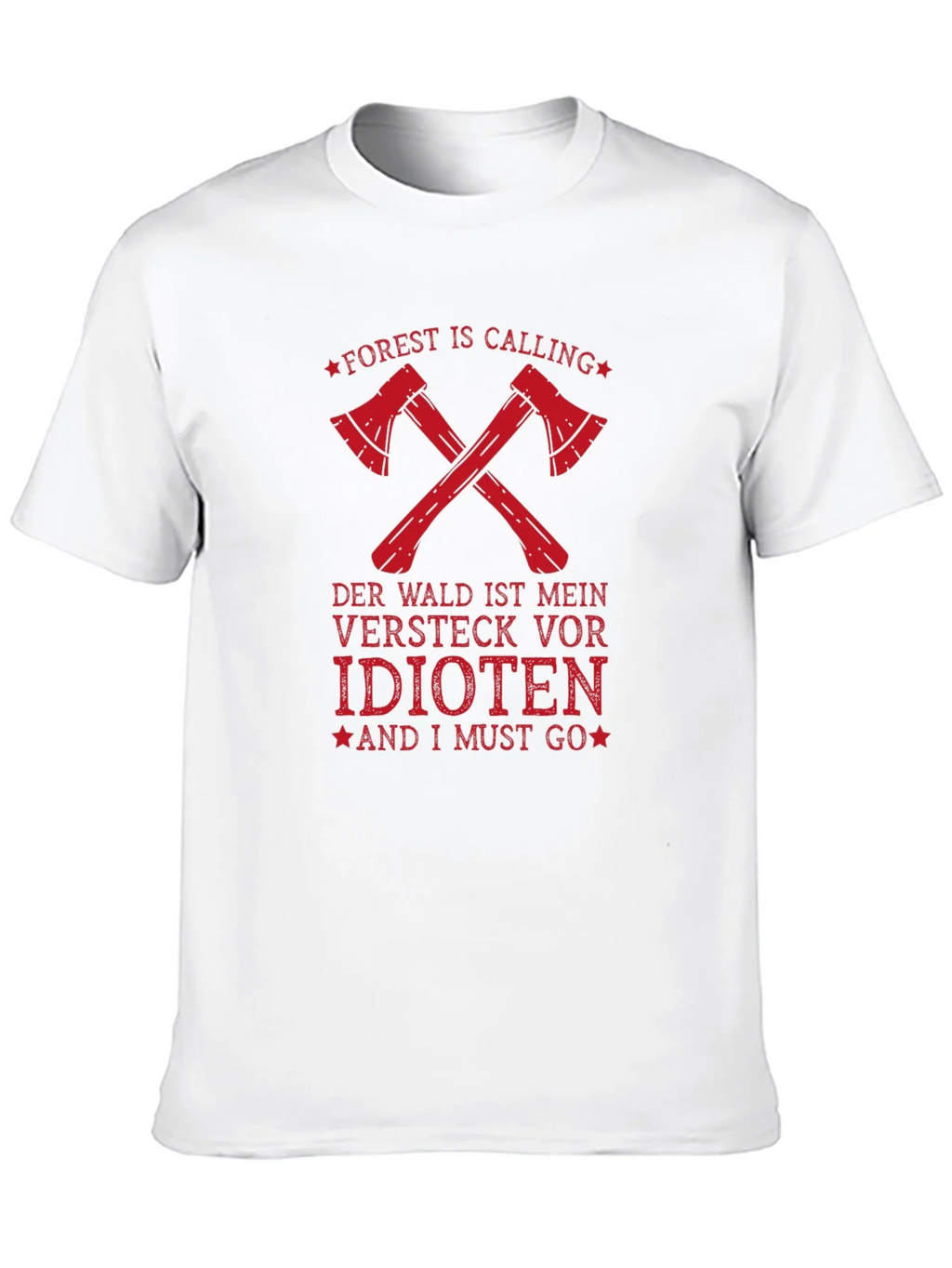 Forest Calling Mens Graphic T-Shirt product image 9
