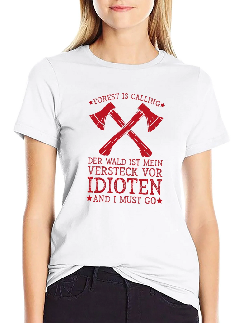 Forest Calling Mens Graphic T-Shirt product image 8