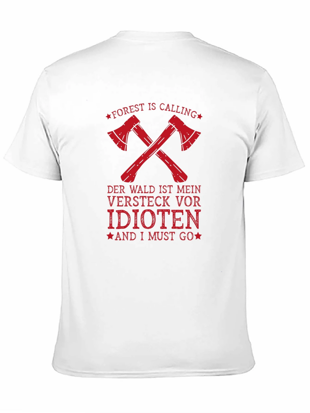 Forest Calling Mens Graphic T-Shirt product image 10