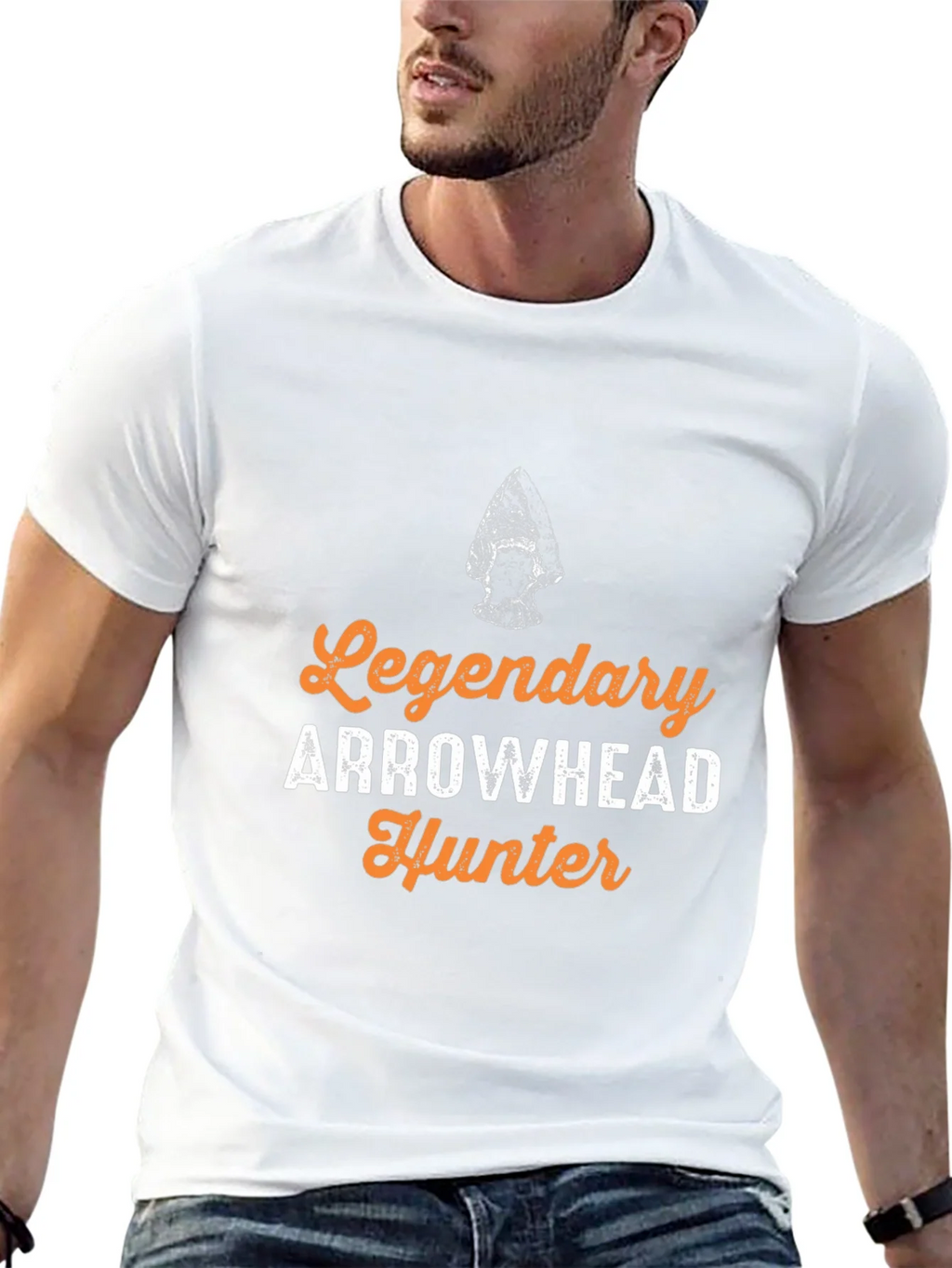 Legendary Arrowhead Hunter Graphic Tee - Black product image 12
