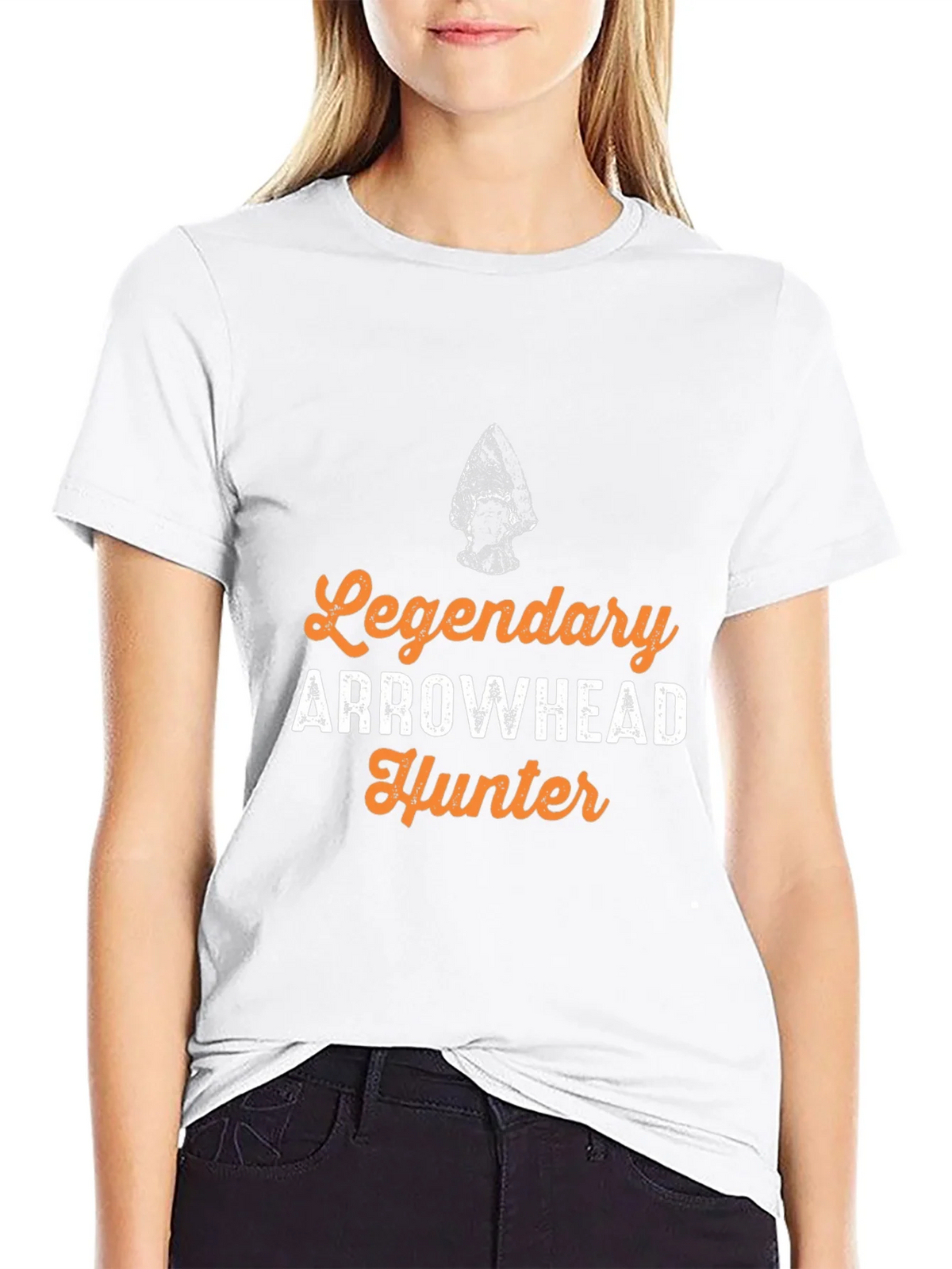 Legendary Arrowhead Hunter Graphic Tee - Black product image 8