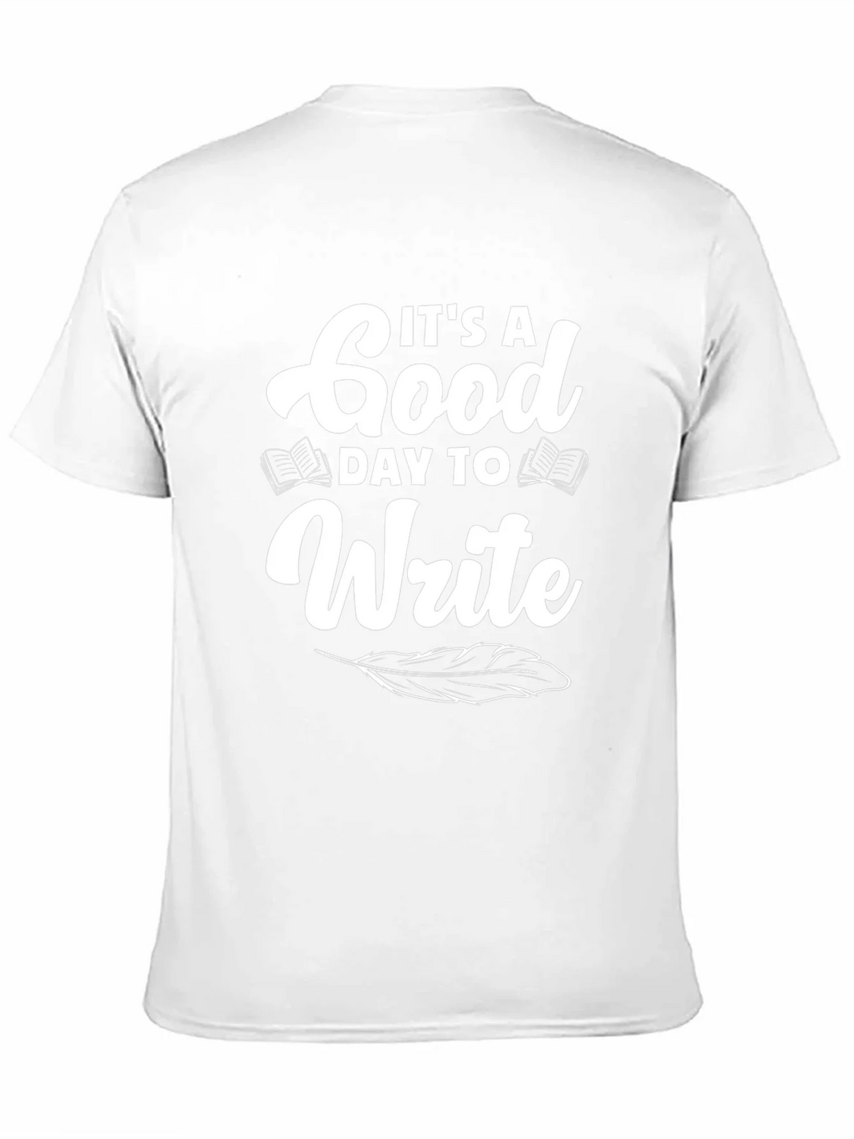Its a Good Day to Write T-Shirt - Black product image 10