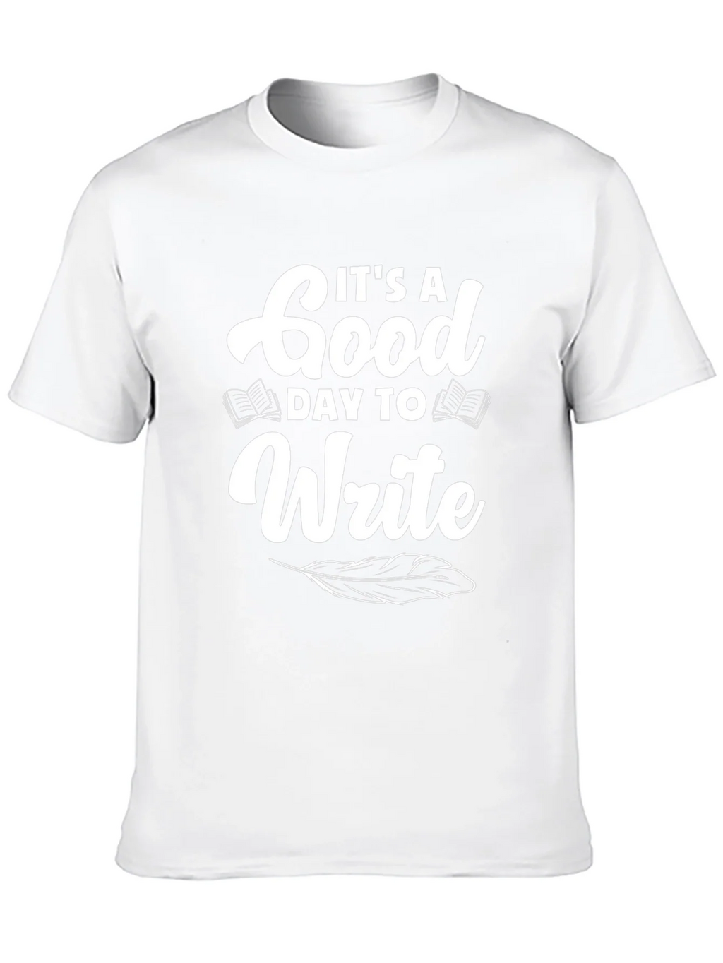 Its a Good Day to Write T-Shirt - Black product image 9