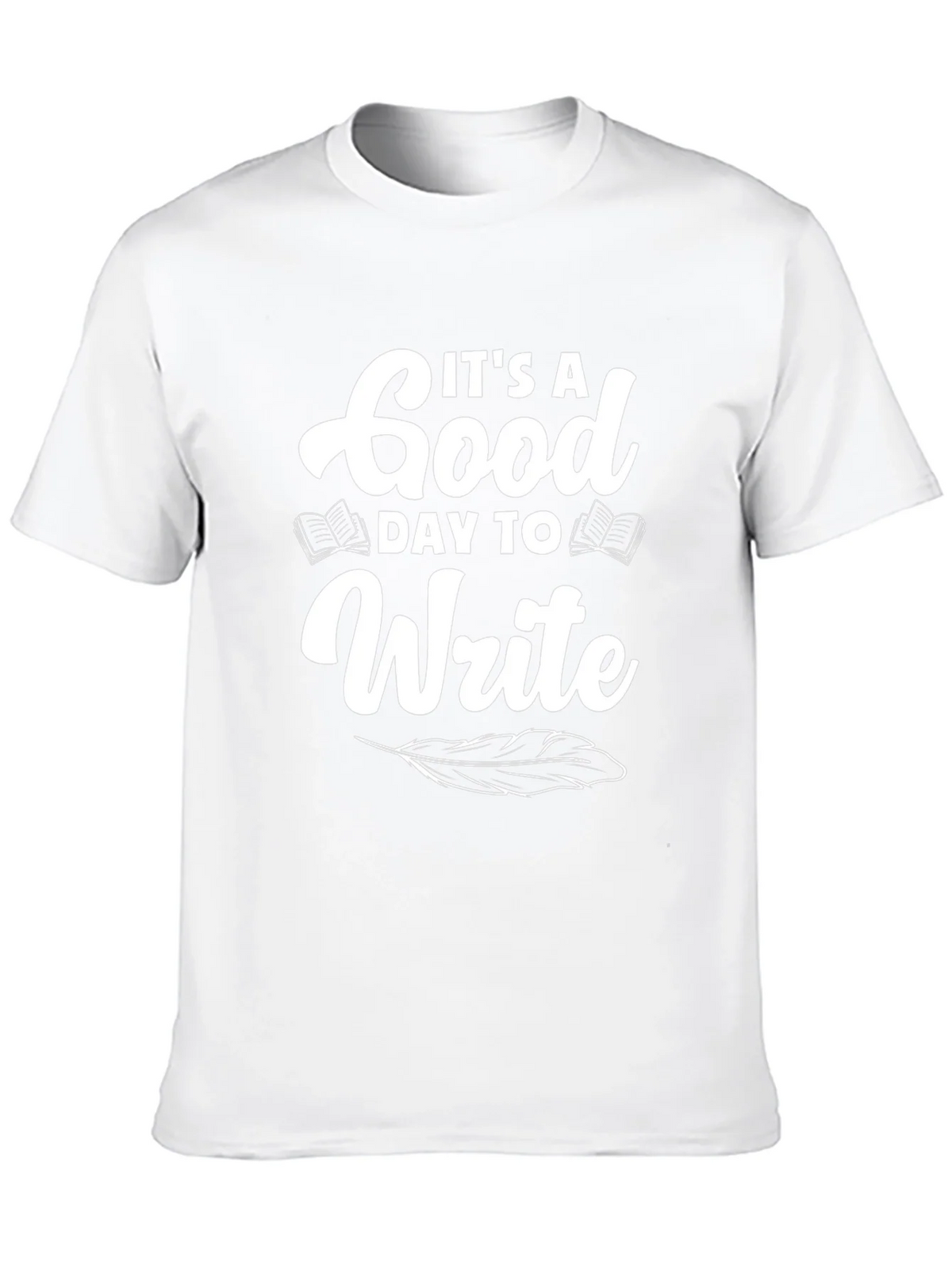 Its a Good Day to Write T-Shirt - Black product image 9