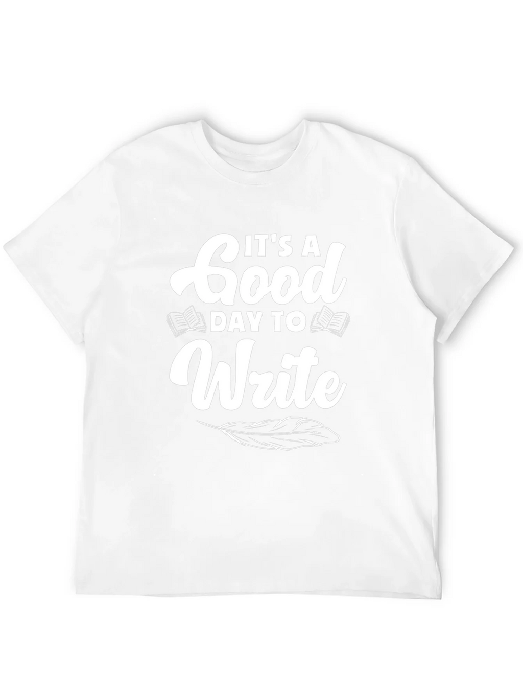 Its a Good Day to Write T-Shirt - Black product image 11
