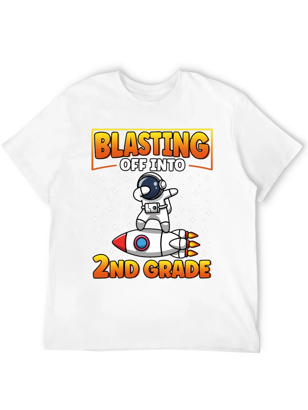 Blasting Off To 2nd Grade T-Shirt Astronaut Rocket product image 9