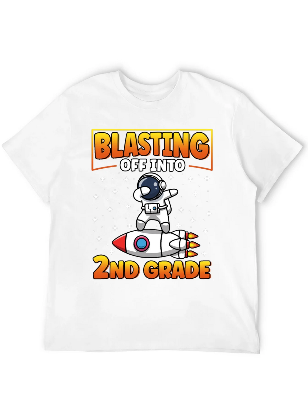 Blasting Off To 2nd Grade T-Shirt Astronaut Rocket product image 9