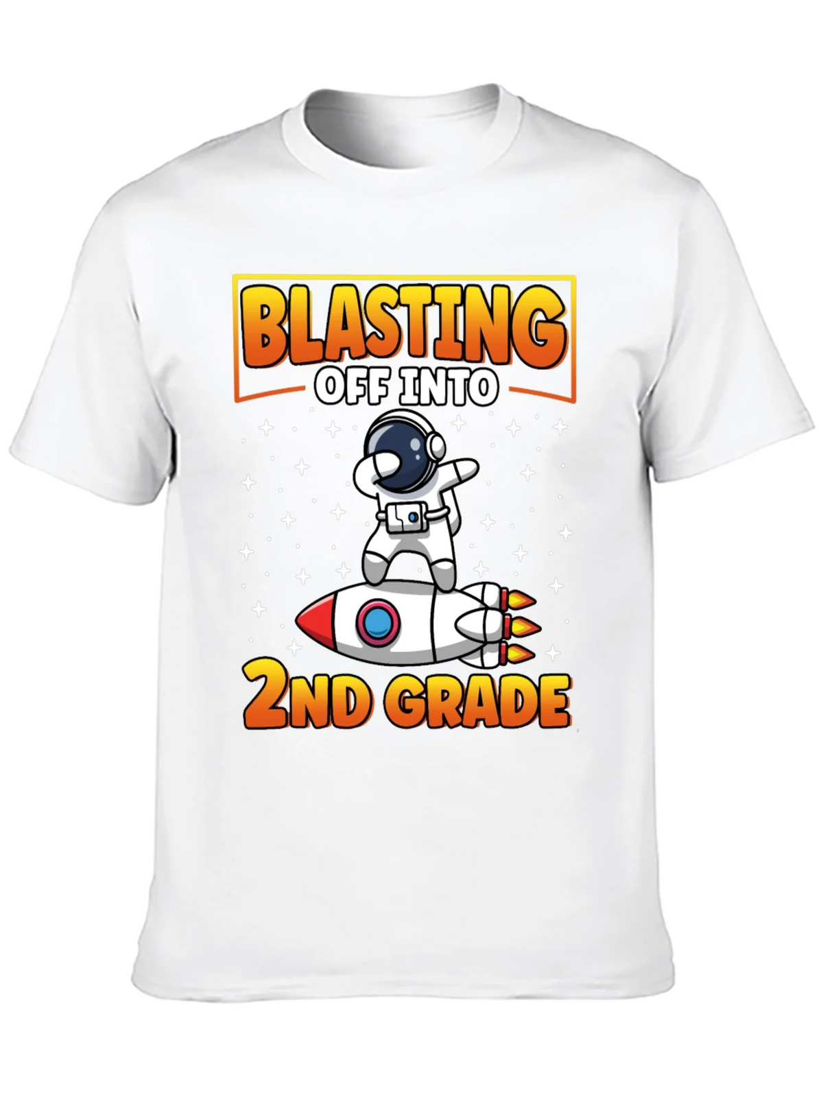 Blasting Off To 2nd Grade T-Shirt Astronaut Rocket product image 7