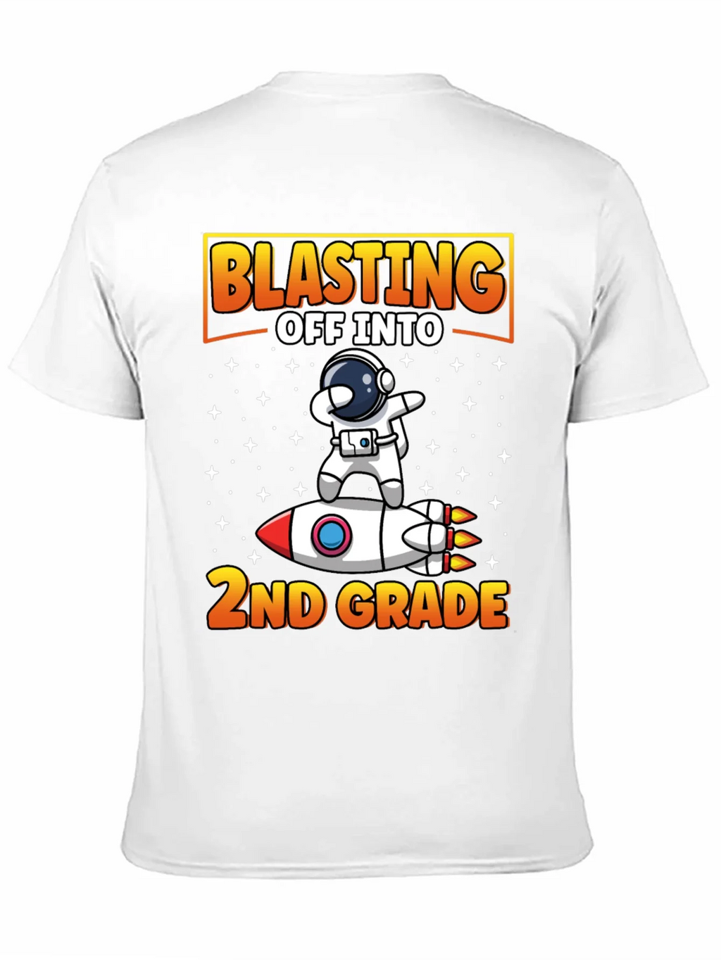 Blasting Off To 2nd Grade T-Shirt Astronaut Rocket product image 8