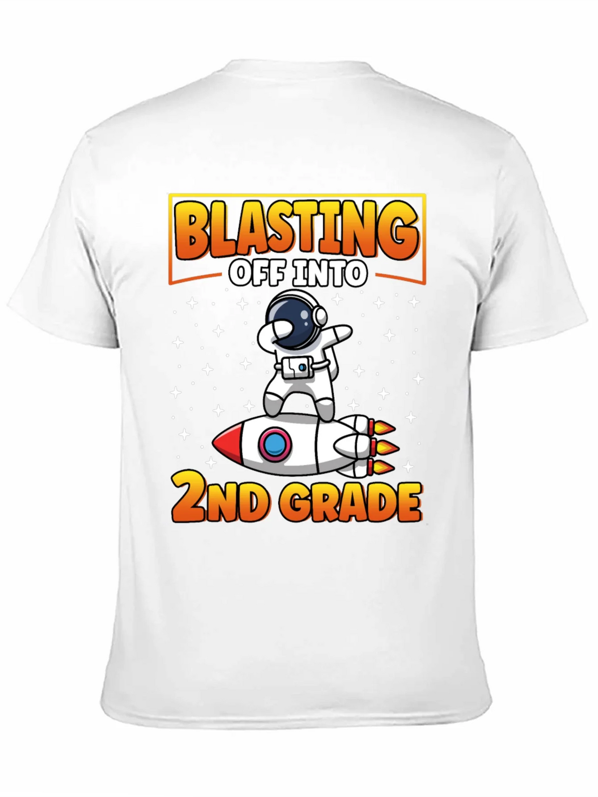 Blasting Off To 2nd Grade T-Shirt Astronaut Rocket product image 8