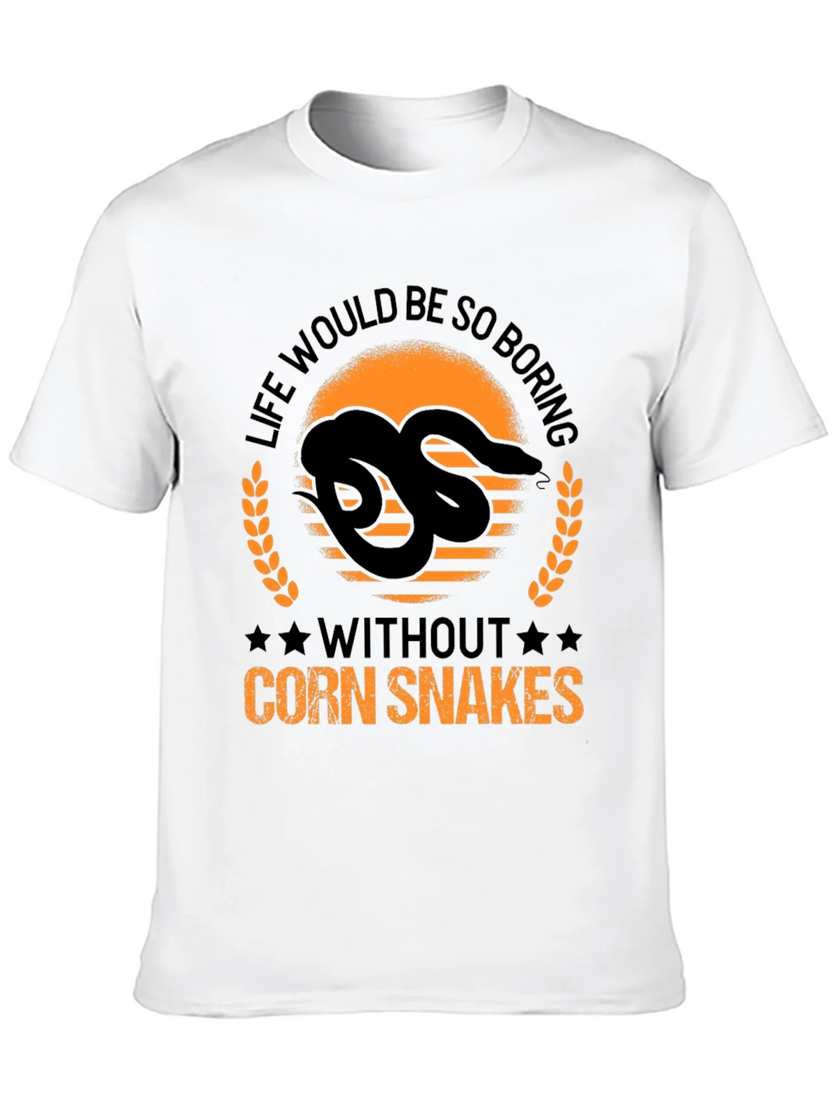 Life Would Be So Boring Corn Snake Graphic Tee product image 7