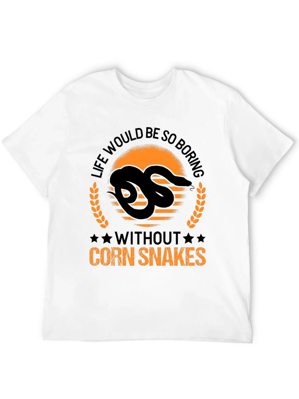 Life Would Be So Boring Corn Snake Graphic Tee product image 9