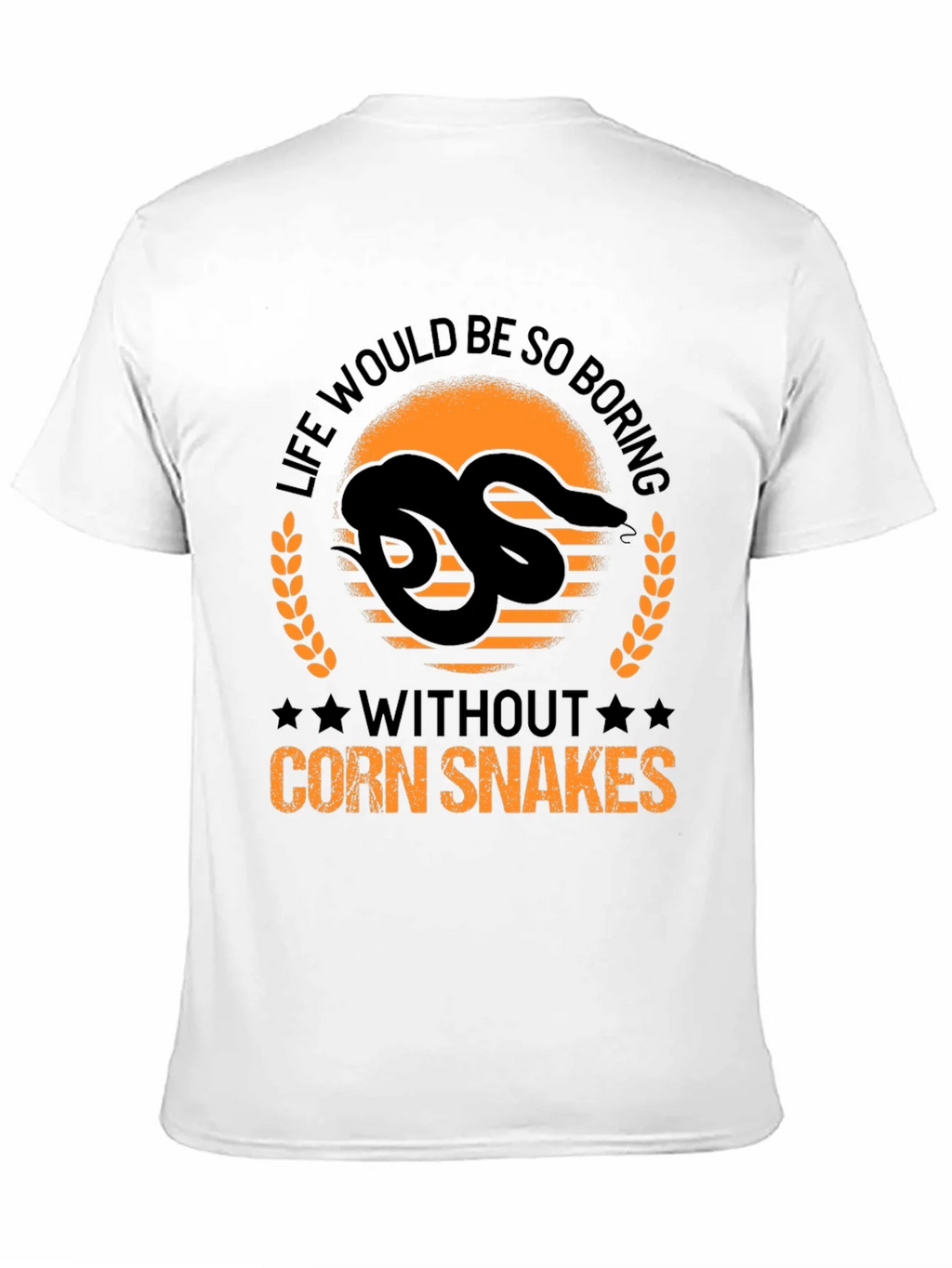 Life Would Be So Boring Corn Snake Graphic Tee product image 8