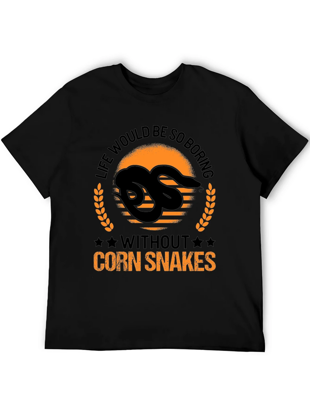 Life Would Be So Boring Corn Snake Graphic Tee product image 3