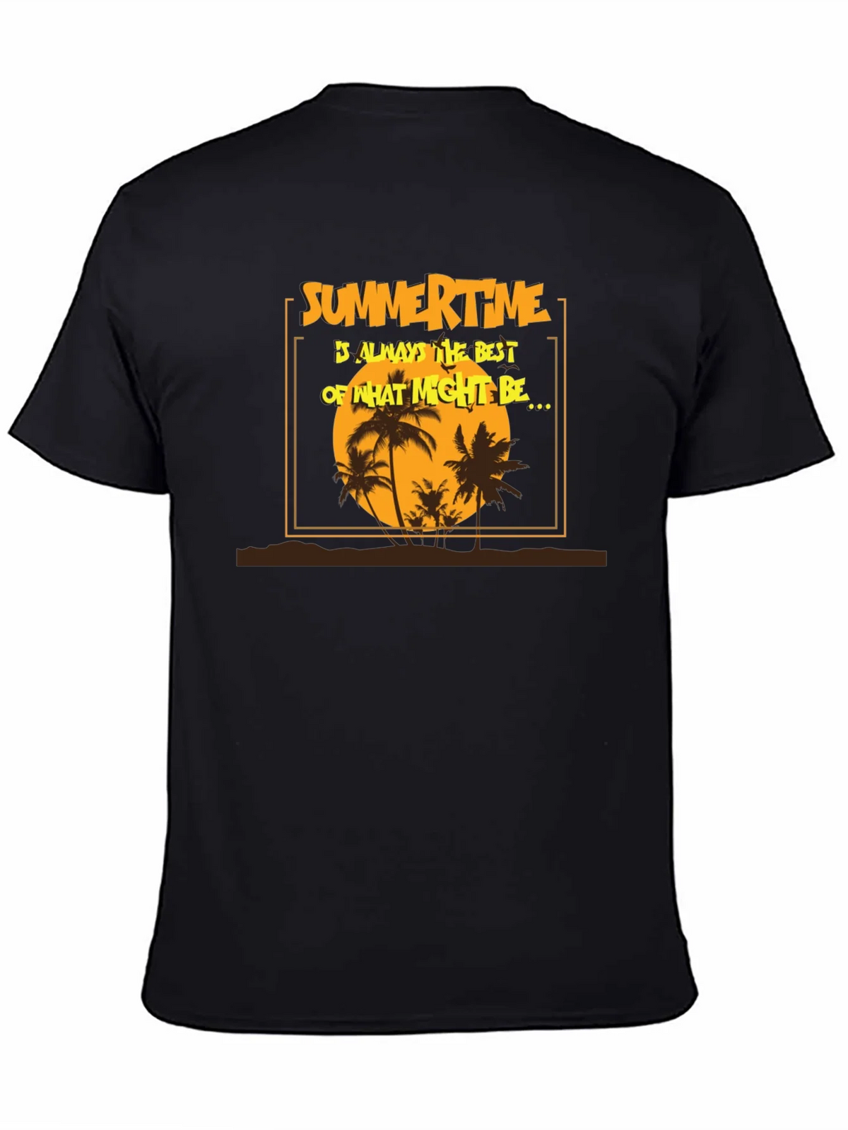 Summertime T-Shirt - Tropical Beach Design product image 4