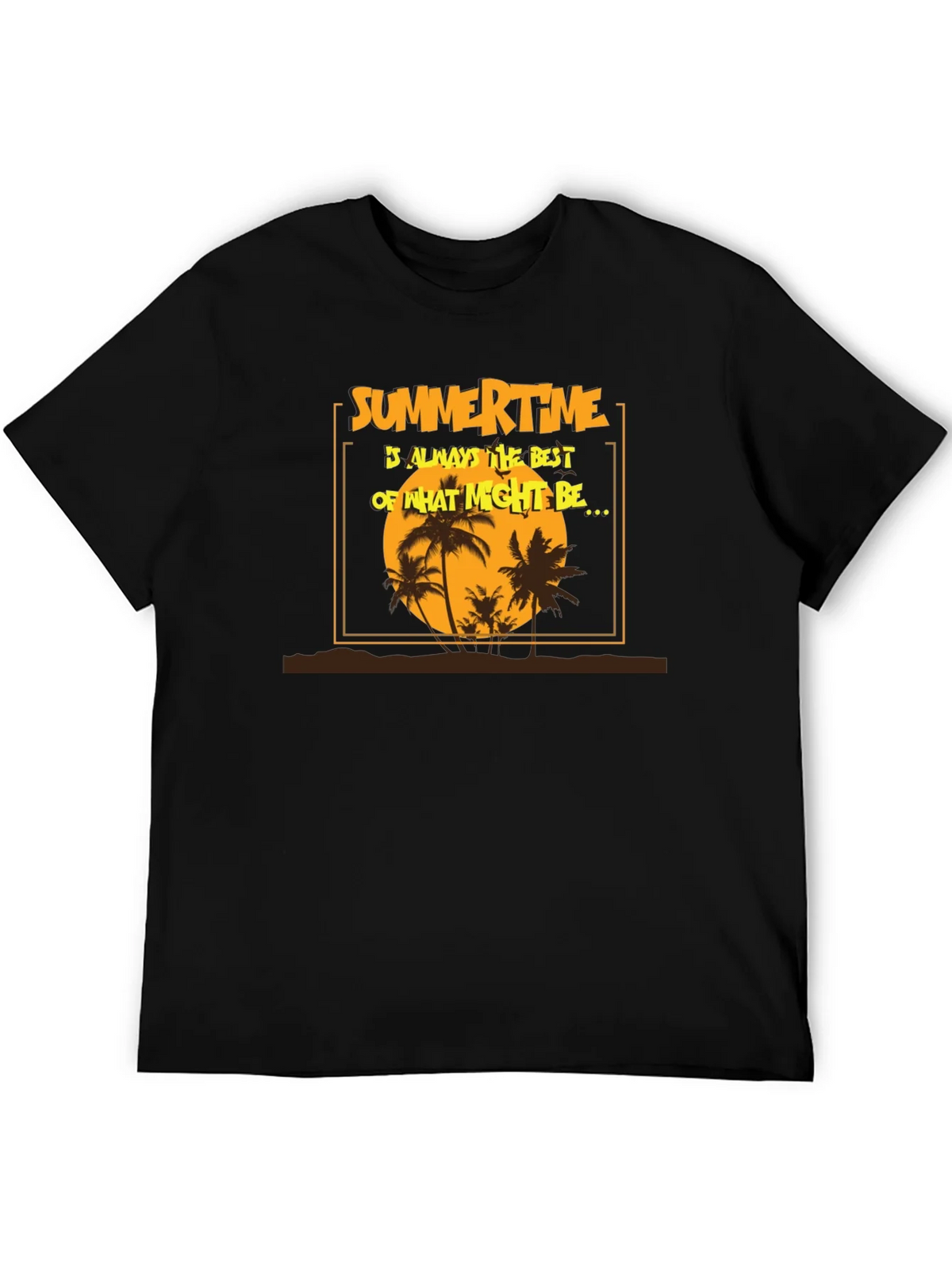Summertime T-Shirt - Tropical Beach Design product image 5