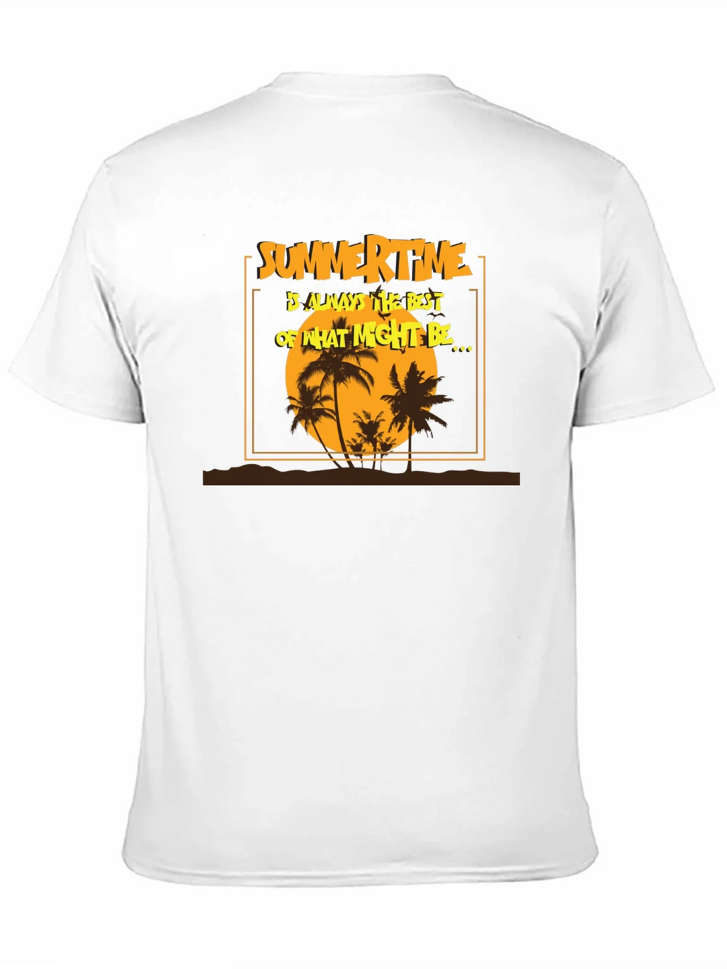 Summertime T-Shirt - Tropical Beach Design product image 10