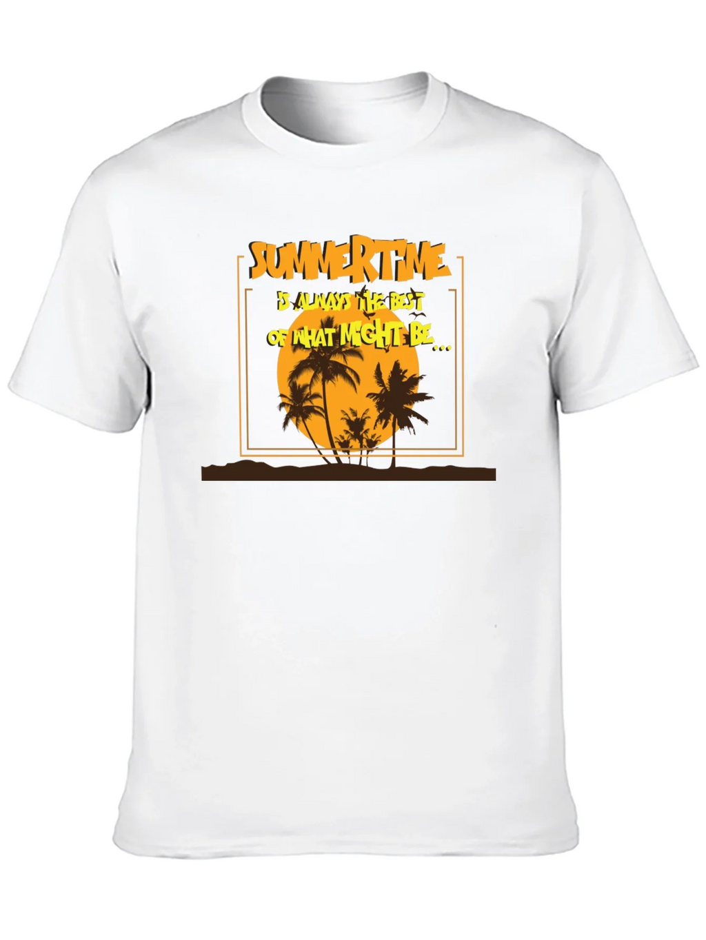 Summertime T-Shirt - Tropical Beach Design product image 9