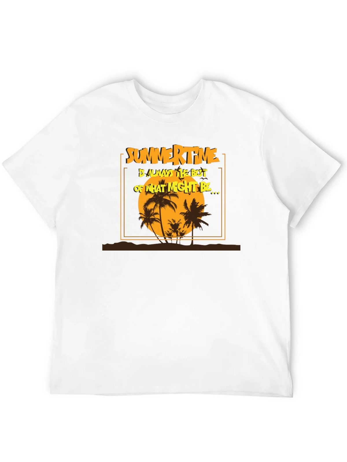 Summertime T-Shirt - Tropical Beach Design product image 11