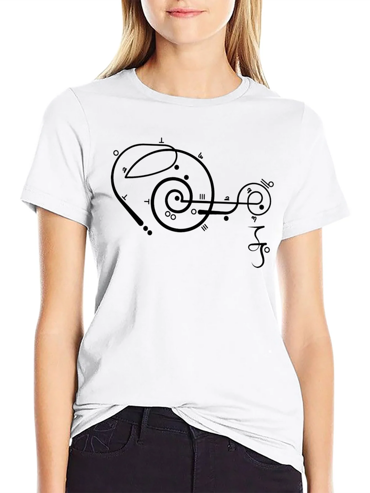 Mystic Symbol Graphic Tee - Black product image 8
