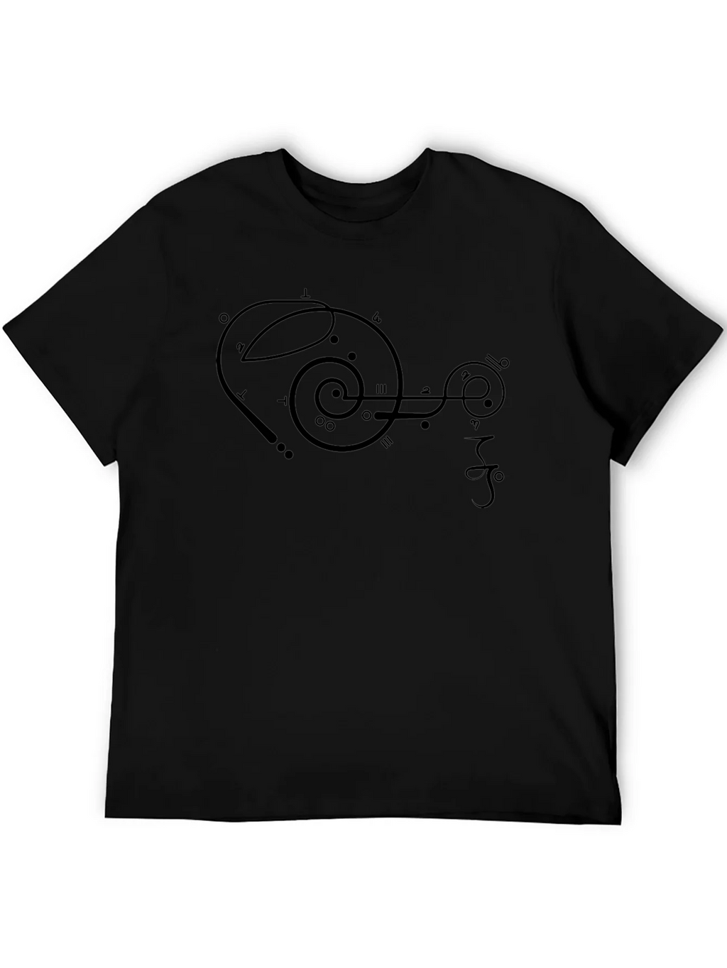 Mystic Symbol Graphic Tee - Black product image 5
